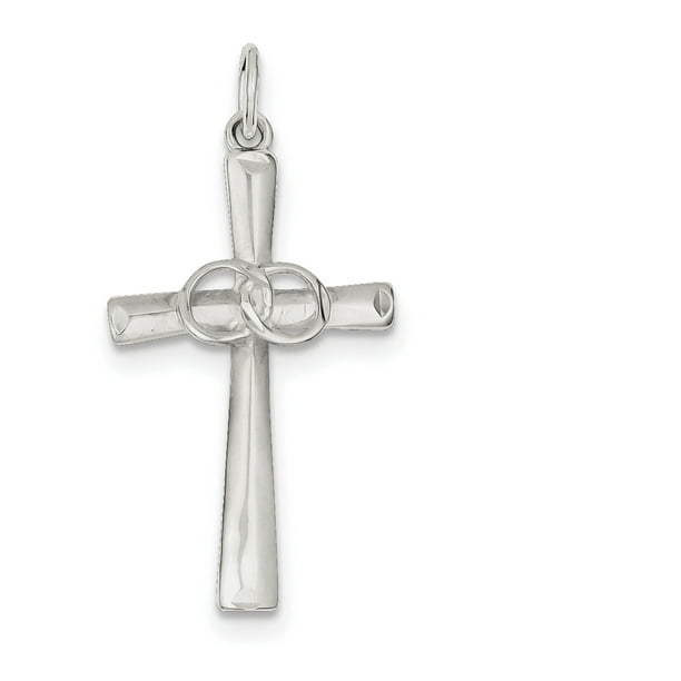 Sterling Silver Holy Matrimony Cross Pendant Sterling Silver Holy Matrimony Cross Pendant
